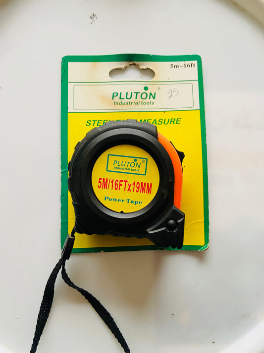 CINTA METRICA 5.0 MTS X 1" PLUTON