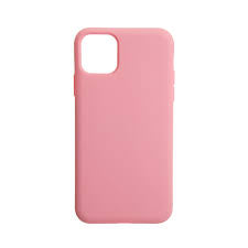 ESTUCHES SILICON  SILICON APPLE IPHONE 11 COLOR ROSADO