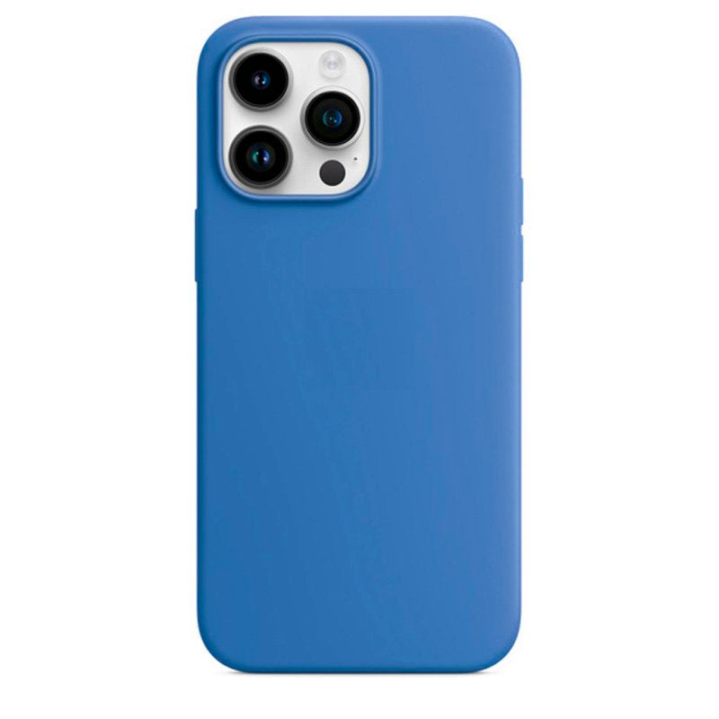 ESTUCHES SILICON APPLE IPHONE 12 PRO COLOR AZUL